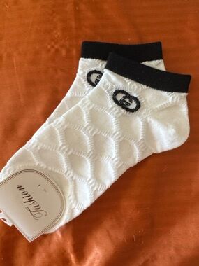 GG interlocking fashion designer inspired Socks - NWT